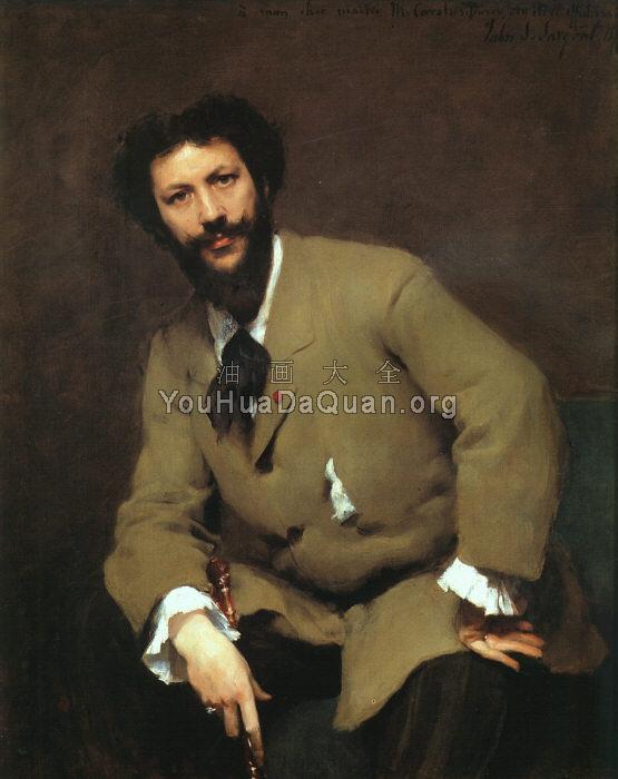 Portrait of Carolus-Duran - 卡罗勒斯·杜兰